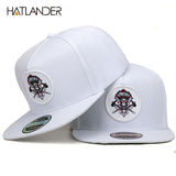 HATLANDER White Baseball Cap