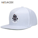 HATLANDER White Baseball Cap