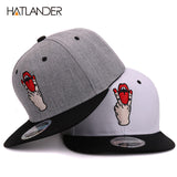 HATLANDER Girls Letter Baseball Cap