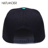HATLANDER Brand Embroidery Retro Caps