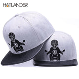 HATLANDER Skeleton Baseball Cap