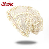 Geebro Floral Beanies Hat